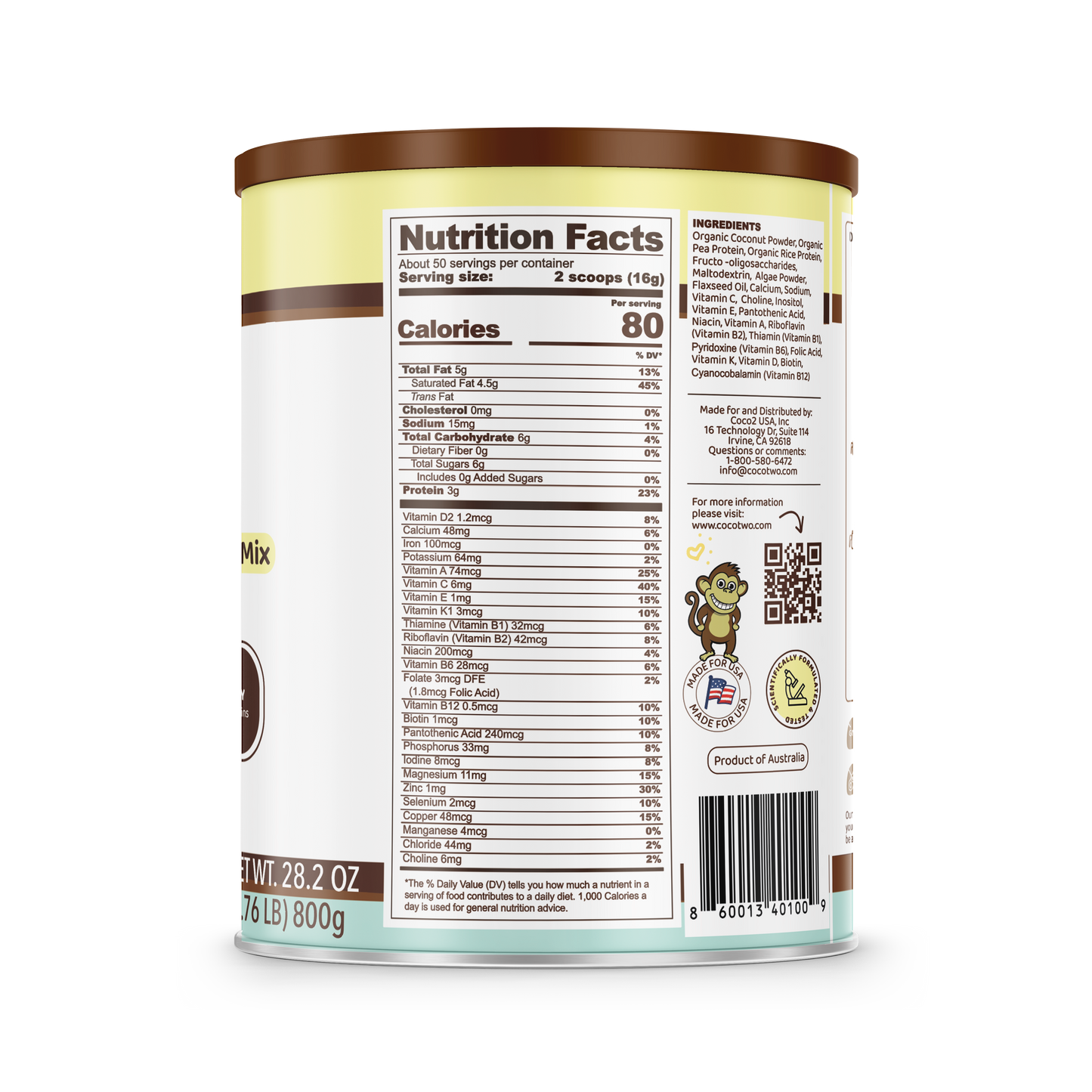 Coco2 Toddler Drink Mix